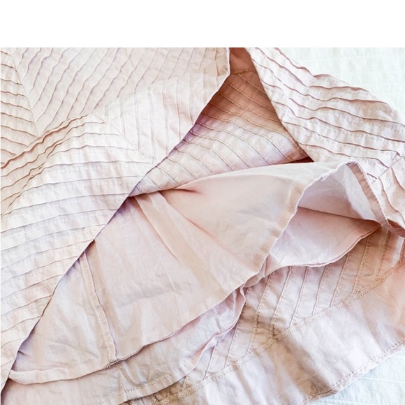 J.Crew 100% cotton lined midi, fit & flare soft pink, pleats blush pink. Size 4 - Picture 10 of 17